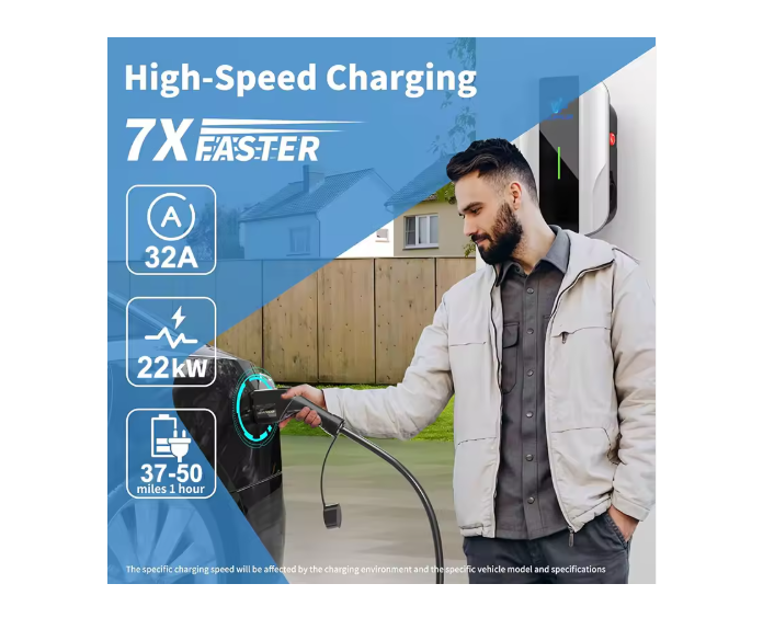 Cargador Vehículo Eléctrico Tipo 2 7kW 32A con App