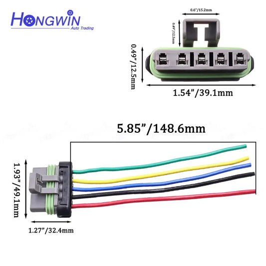 Conector Arnés Resistencia Motor Ventilador OEM 99595KW Chevrolet Trax