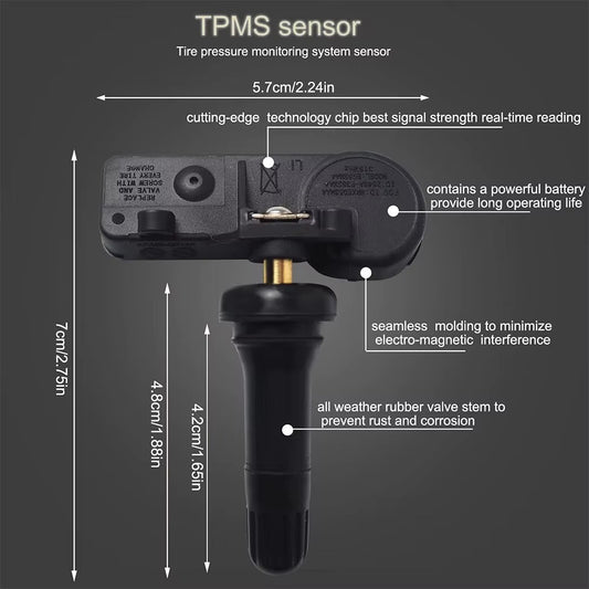 Sensor TPMS 315MHz Programado para Ford y Lincoln – OEM 9L3Z-1A189-A