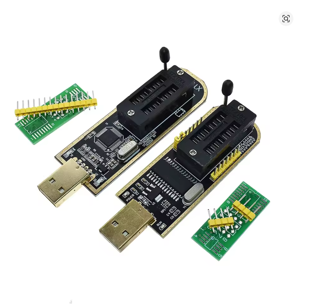 🔧 SOIC8 SOP8 Pinza de Prueba + Programador USB para EEPROM 93CXX / 25CXX / 24CXX / Serie 24-25 Flash BIOS
