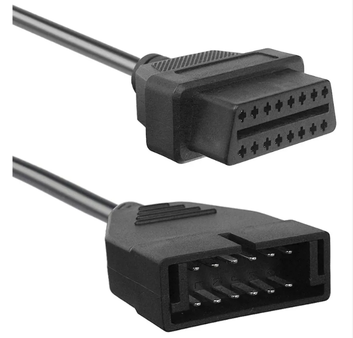 Cable Adaptador GM – 12 Pines a OBD2 16 Pines