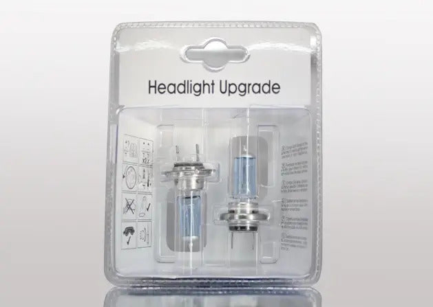 Kit Ampolletas Halógenas H7 12V 55W PX26D Super White Xenón