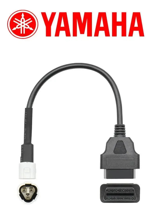 Adaptador OBD a OBD2 Yamaha 3 Pines