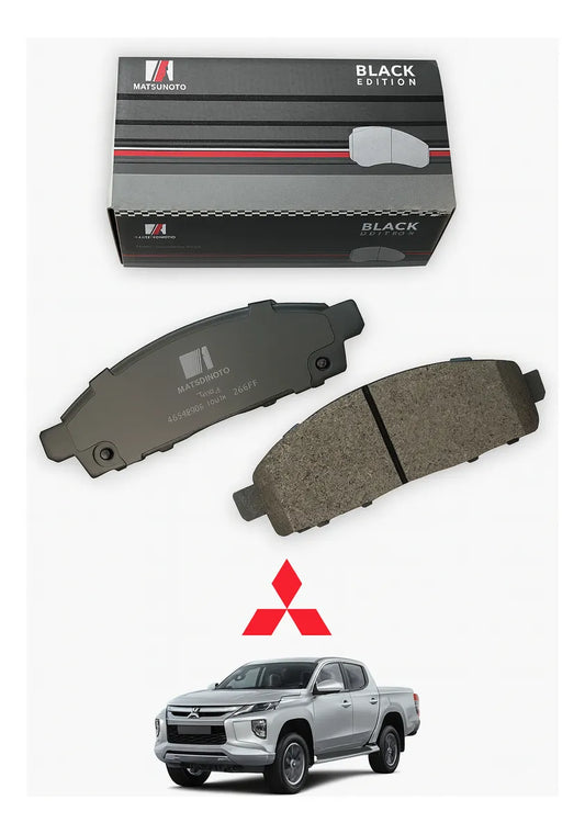 Pastillas de Freno Delanteras Low Metal Black Edition – Mitsubishi L200