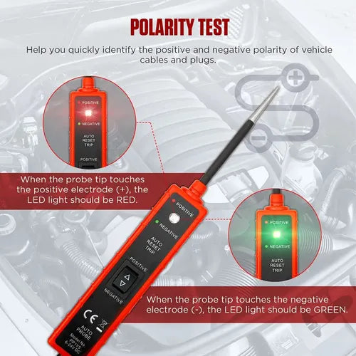Probador De Circuito Eléctrico Automotriz EM285 6-24V
