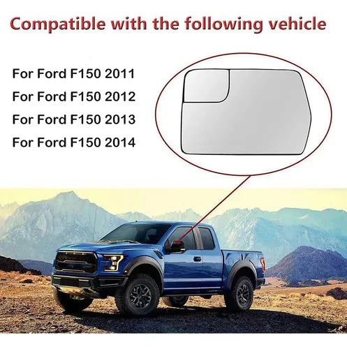 Espejos Retrovisores Laterales Ford F-150 2011–2014 (PAR)