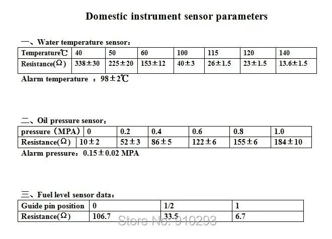 Sensor de Temperatura de Agua VDO para Generador – 14 mm / 17 mm / 21 mm