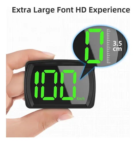 Velocímetro Digital HUD GPS Universal – Todos los Coches