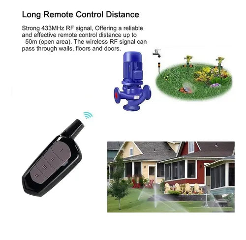 Duplicador de Control Remoto Garaje 433 MHz — Código Fijo / Rodante