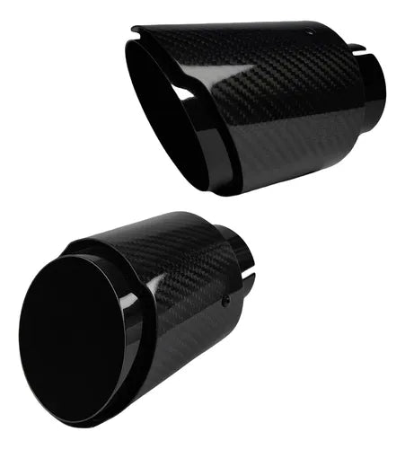 Cola Silenciador Universal Fibra De Carbono