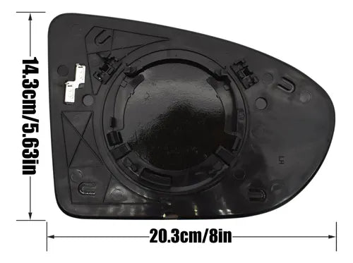 Espejos Retrovisores Convexos Calefactados Nissan Qashqai +2 / Dualis J10 (2007-2014) – Par