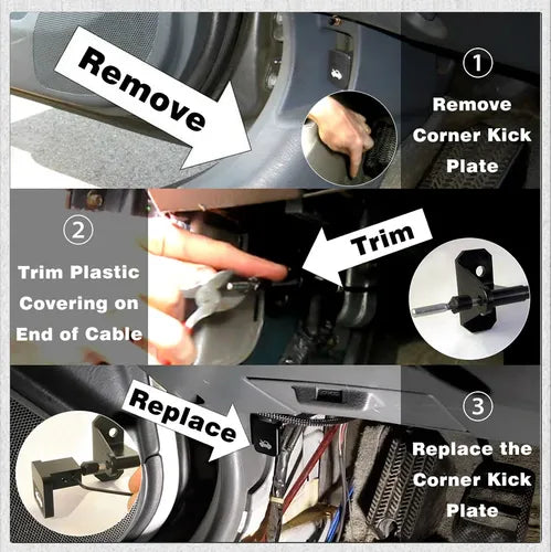 Kit Manija Pestillo de Capó Honda Civic 1996-2011 – PQY-ECL01