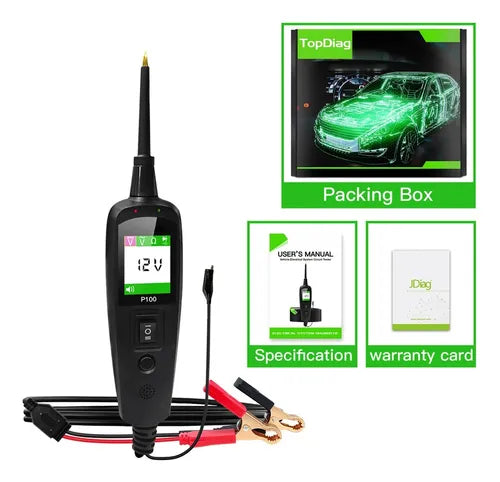 Probador de Circuito Eléctrico Automotriz – Punta Lógica 12V/24V