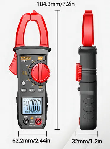 Multímetro Digital Profesional True RMS ST181 – DC/AC