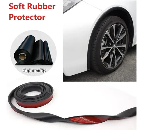 Guardabarros de Goma Universal para Auto – Protector 3 Metros