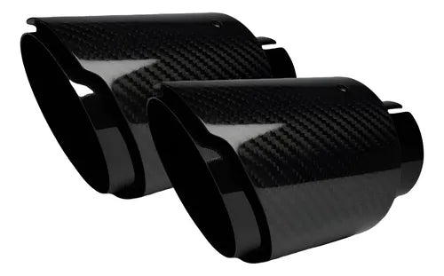 Cola Silenciador Universal Fibra De Carbono