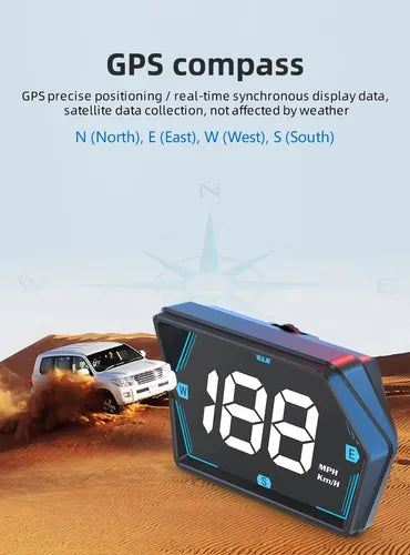 Velocímetro Digital G20 HUD GPS Universal – Pantalla Frontal