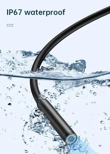 Endoscopio Industrial Doble Lente 1080P 10M Pantalla 5" IP67