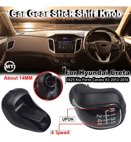 Perilla de Palanca de Cambios Manual 6 Velocidades – Hyundai / Kia