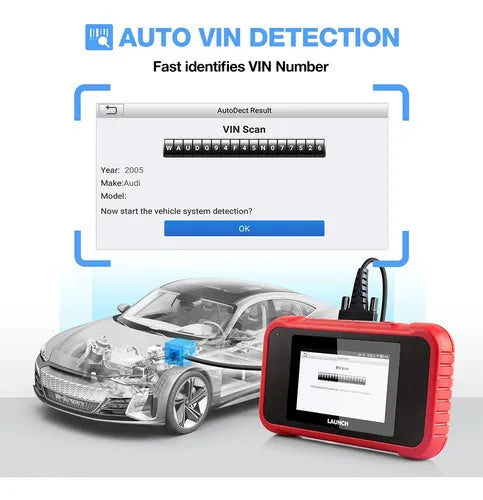 Scanner Automotriz Launch X431 CRP123E V2.0 – OBD2 Profesional