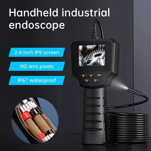 Cámara Endoscópica Industrial 2,4” HD1080P – 10 Metros