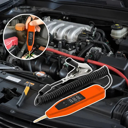 Probador Eléctrico Automotriz KINGBOLEN Tipo Pluma 5-32V Digital