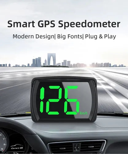 Velocímetro Digital HUD GPS Universal – Todos los Coches