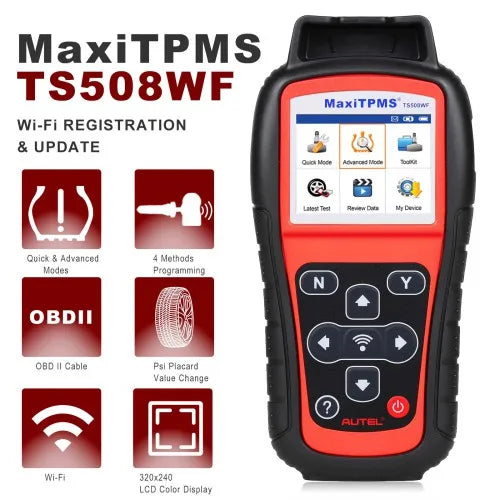 Autel TS508WF funciones