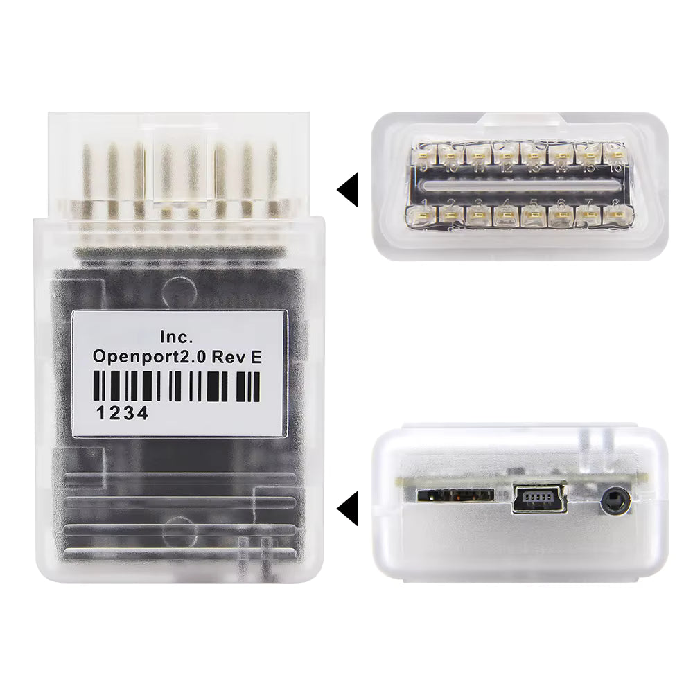 Openport 2.0 ECU Flash Chip Completo – Herramienta OBD2 J2534