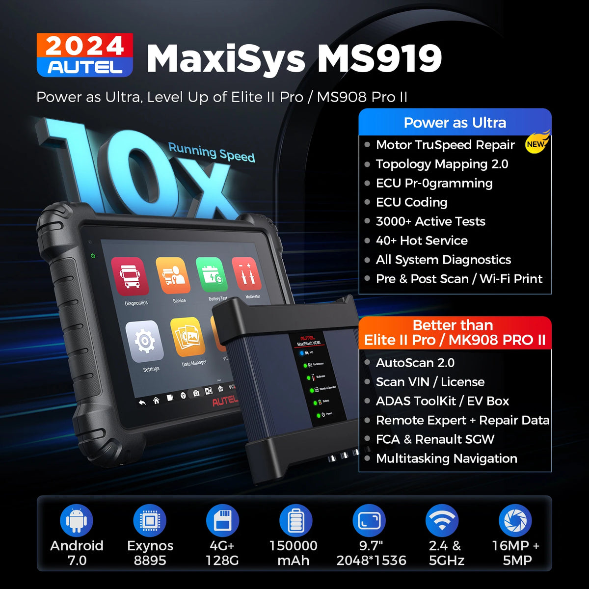 Autel MS919 tablet