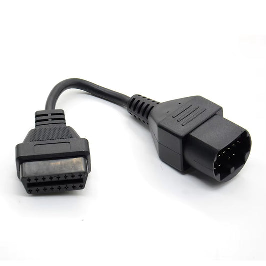 Adaptador Mazda OBD1 17 Pines a OBD2 16 Pines para Diagnóstico Automotriz