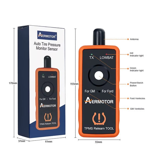 Monitor de Presión de Neumáticos – Herramienta TPMS EL-50448 / EL-50449