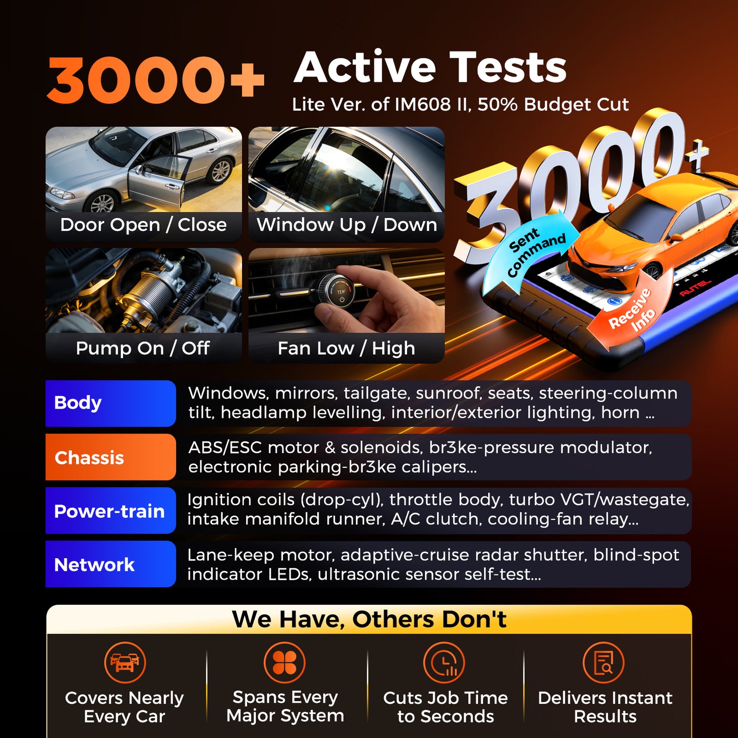 Escáner Automotriz AUTEL IM508S PRO + XP400 PRO Programador de Llaves