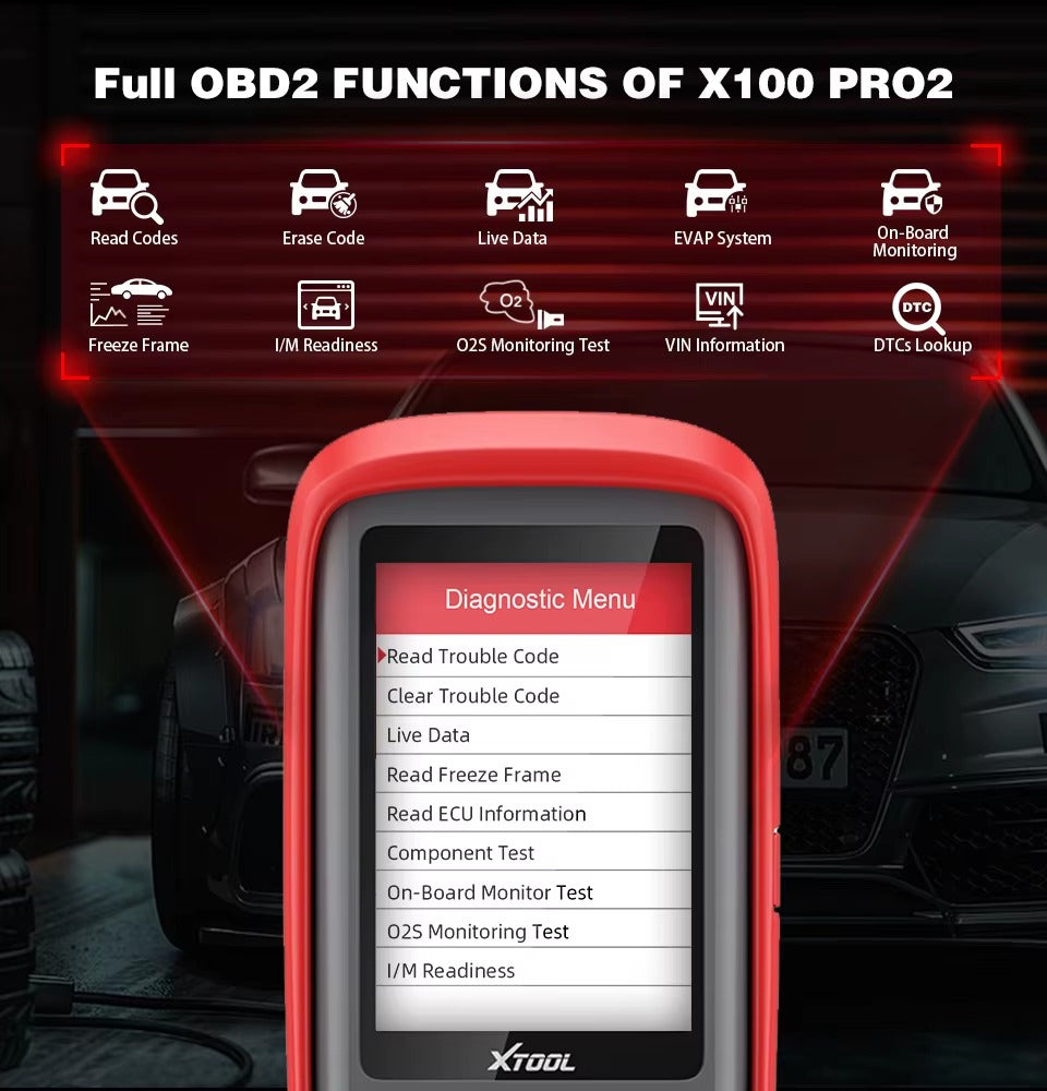 XTOOL X100 Pro2 – Programador de Llaves (Versión 2025)