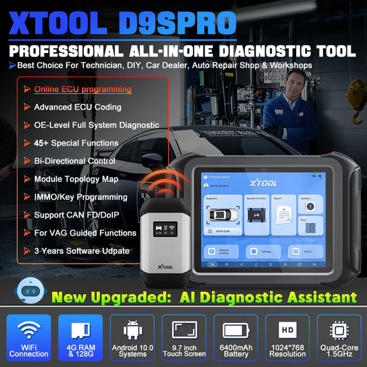 XTOOL D9S Pro profesional