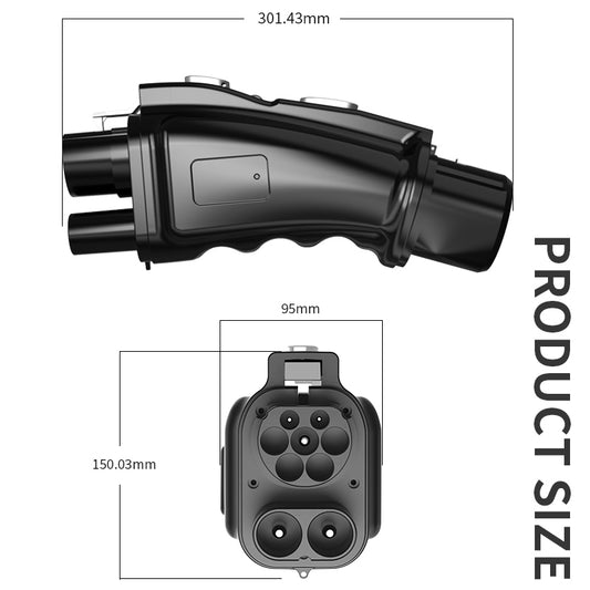 Adaptador CCS2 a CHAdeMO 250A