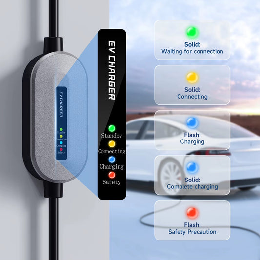 Cargador Portátil EV Tipo 2 16A 3.6KW AFYEEV Schuko Monofásico 3.5M