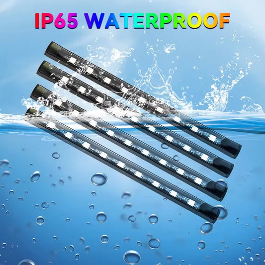 KIT DE NEÓN LED RGB PARA INTERIOR DE VEHÍCULOS – 48 LED, USB, CONTROL APP