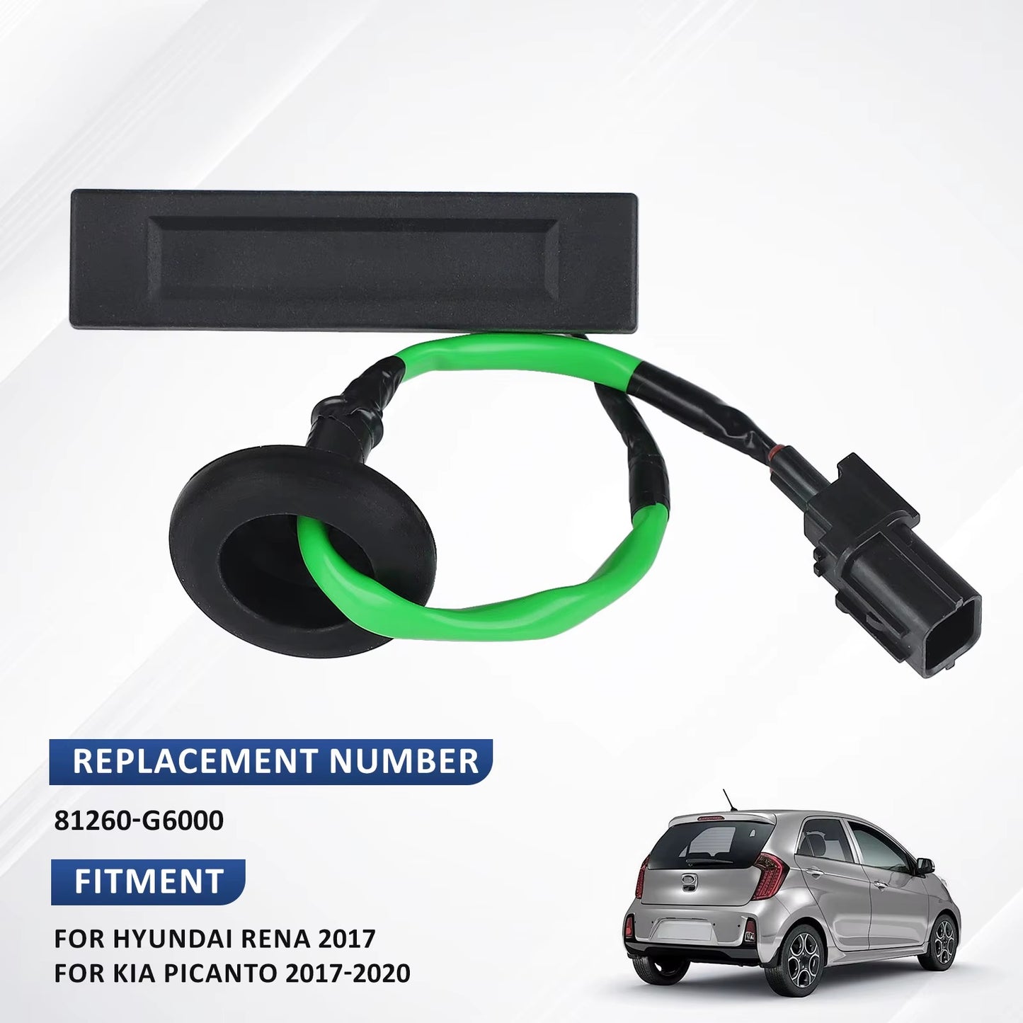 Interruptor de Maletero Kia / Hyundai – OEM 81260-G6000 / 81260-G6010