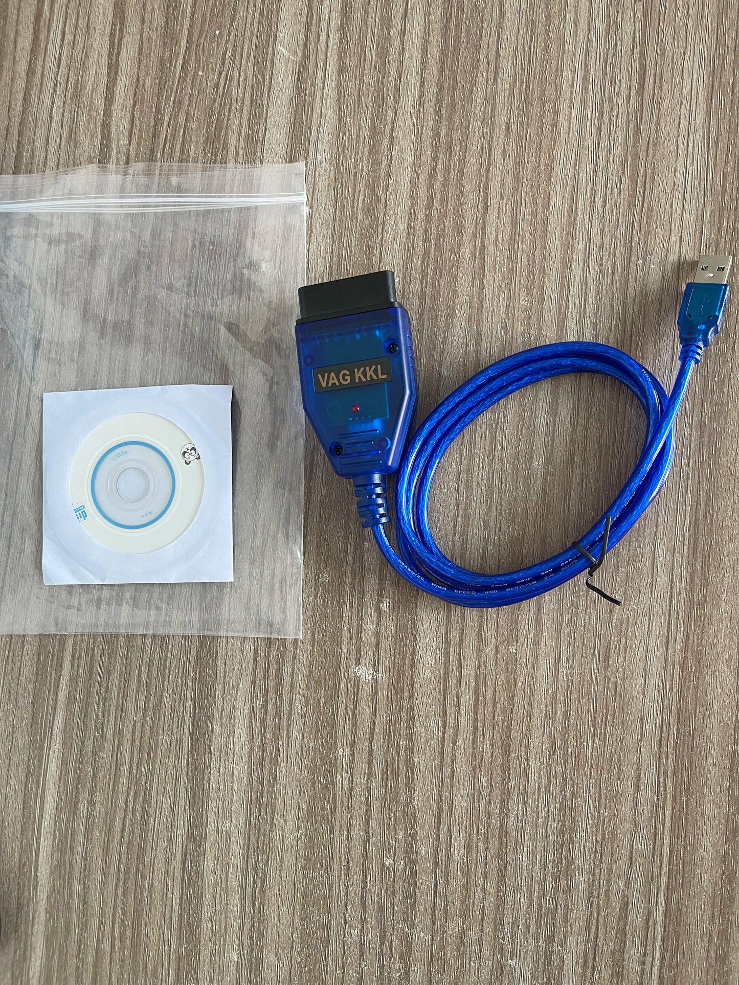 Cable Diagnóstico VAG KKL 409.1 USB FTDI FT232RL – VW / Audi / Seat / Skoda