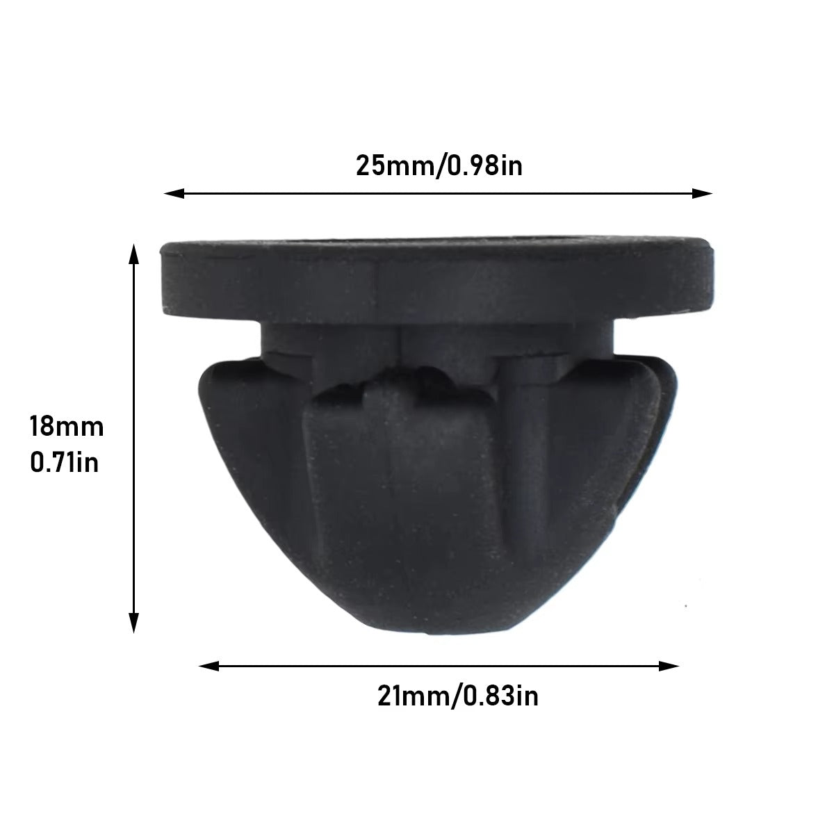 Soportes Goma Tapa Motor BMW 11127614138 (Pack 4) OEM Fit