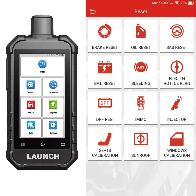 Escáner Profesional LAUNCH X431 5011 V2 – Diagnóstico TPMS + OBD2
