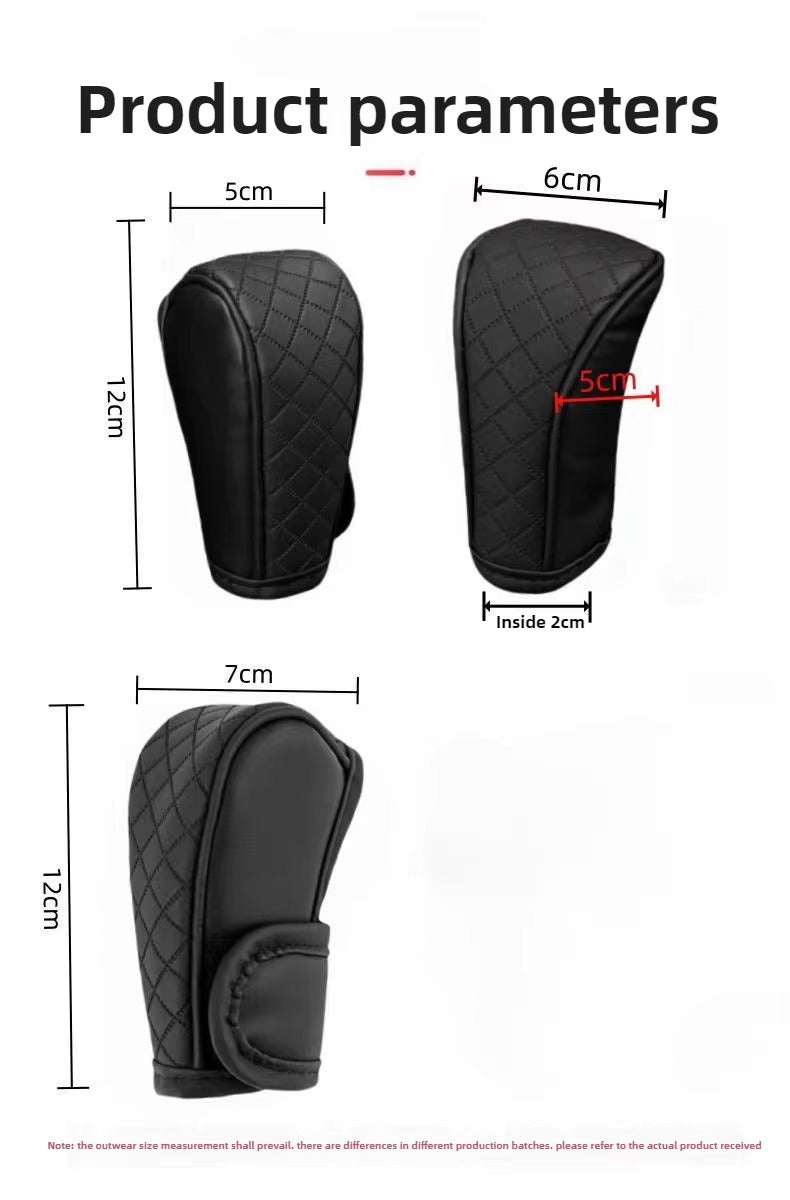 Cubierta Universal para Palanca de Cambios en Cuero PU – Antideslizante y Resistente