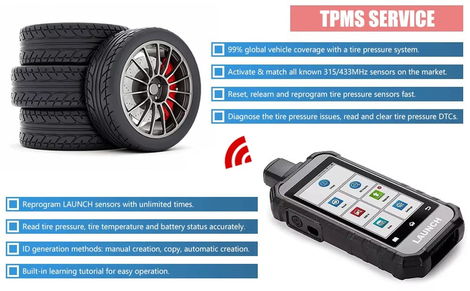 Escáner Profesional LAUNCH X431 5011 V2 – Diagnóstico TPMS + OBD2