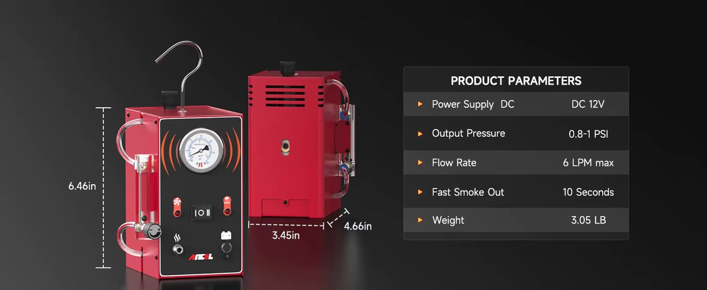 Detector de Fugas por Humo EVAP Profesional – ANCEL S300