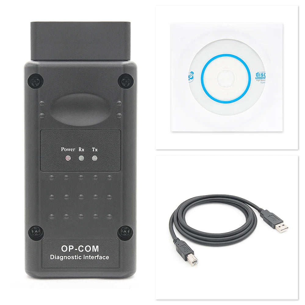 Scanner Opcom V1.99 OBD2 + Cable para Opel