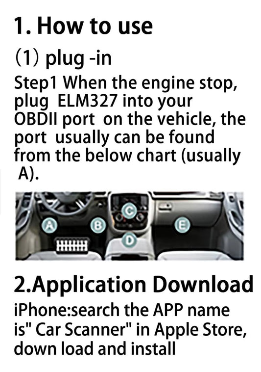 Escáner OBD2 ELM327 V2.1 Bluetooth Diagnóstico Automotriz Android iOS Windows