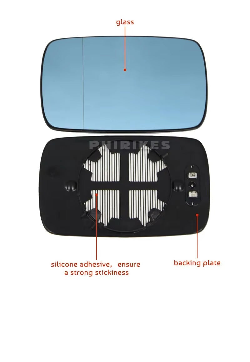 Espejos Laterales BMW E46 con Calefacción y Antiempañante (1998–2006)