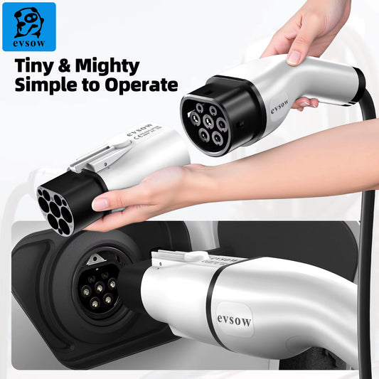 Adaptador Cargador EV Tipo 2 a GBT Trifásico 32A / 480V – EVSOW