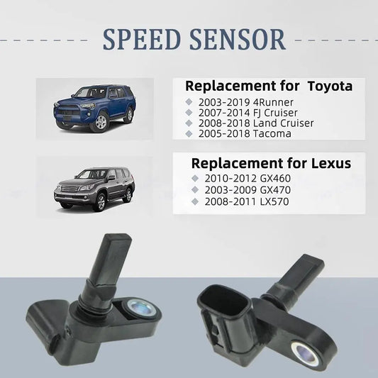 Sensor de Velocidad de Rueda ABS Delantera y Trasera Juego 4 Piezas - Toyota Lexus OEM 89542-60050 89543-60050